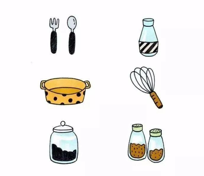 塑料制品的奇妙世界，从简笔画到现实生活的探索