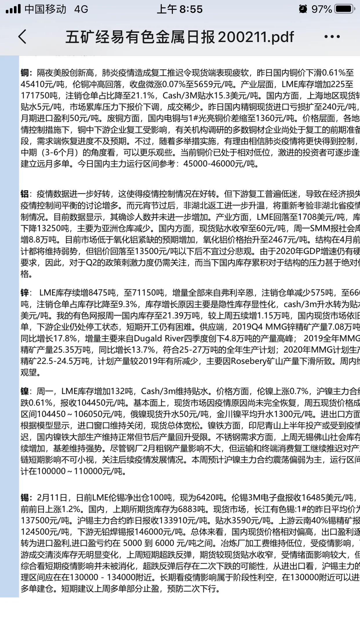 探索有色金属价格行情走势图，市场动态与未来展望