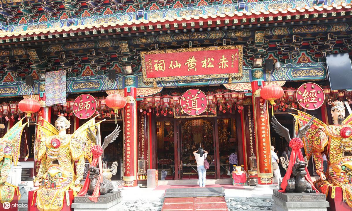 探索香港黄大仙，历史、信仰与网络空间中的虚拟庙宇香港黄大仙精选资料网站图片