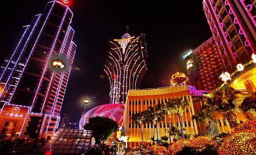 澳门六大赌场夜景，璀璨灯火下的奢华与梦幻澳门赌场有哪些玩的
